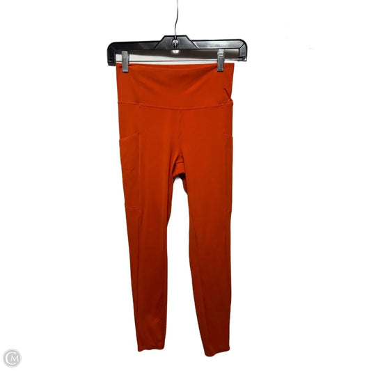 Athletic Leggings By Rei In Orange, Size: S