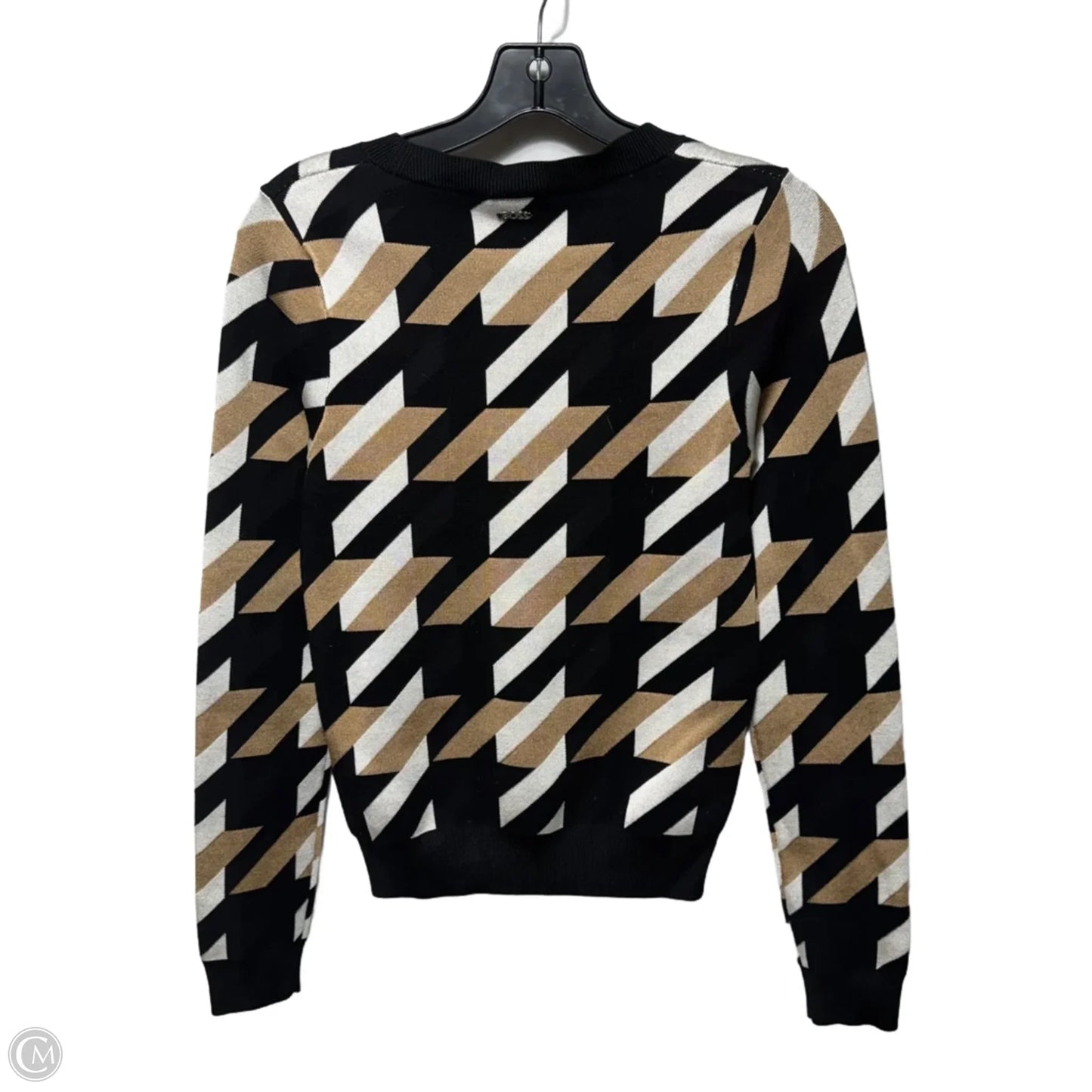 Sweater By Hugo Boss In Geometric Pattern, Size: S