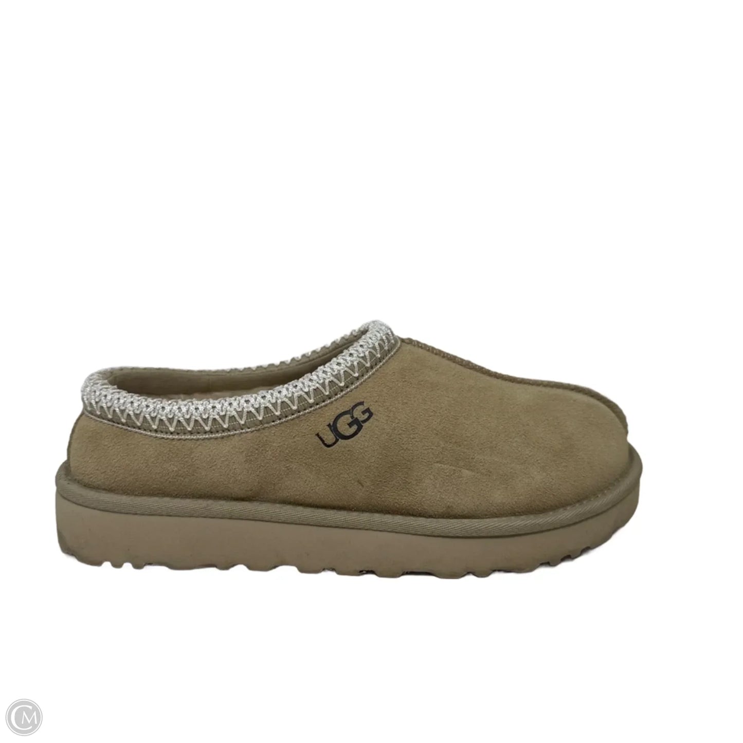 Tasman Slippers Designer By Ugg In Tan, Size: 9