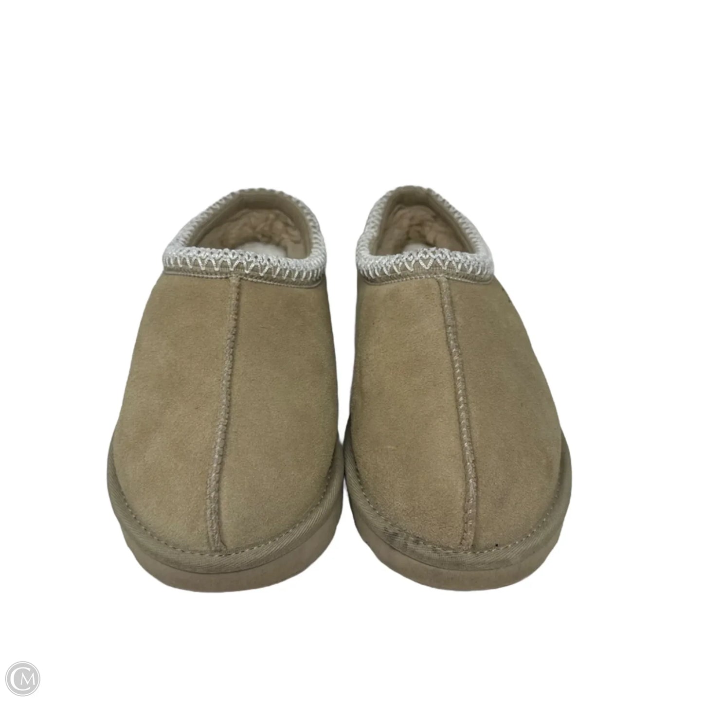 Tasman Slippers Designer By Ugg In Tan, Size: 9
