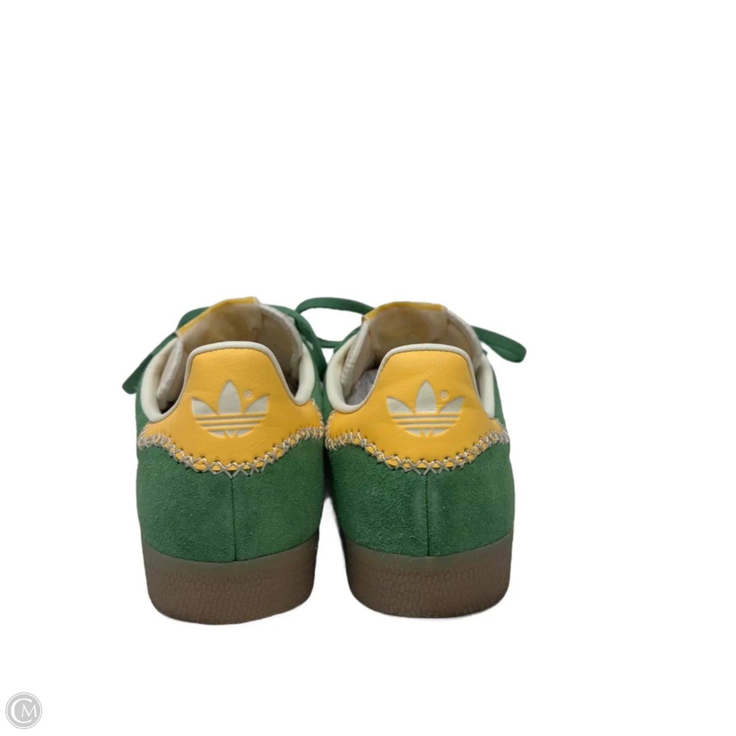 Gazelle Shoes Sneakers By Adidas In Green & White, Size: 7.5