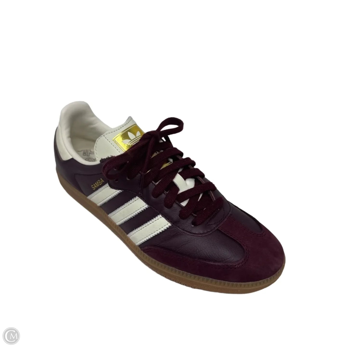 Samba Shoes Sneakers By Adidas In Maroon, Size: 8.5