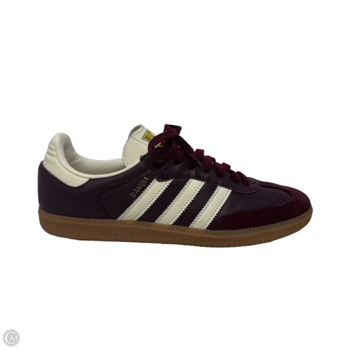 Samba Shoes Sneakers By Adidas In Maroon, Size: 8.5