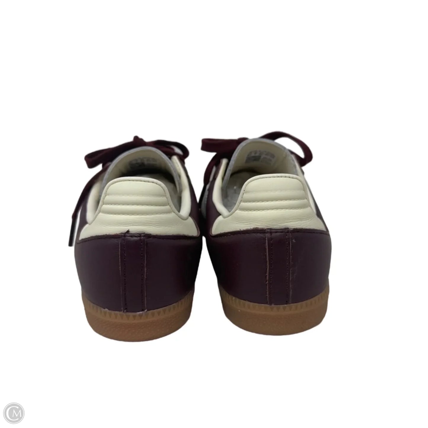 Samba Shoes Sneakers By Adidas In Maroon, Size: 8.5