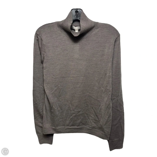 Carolyn Sweater In Merino Wool By J. Crew In Heather Carbon, Size: L