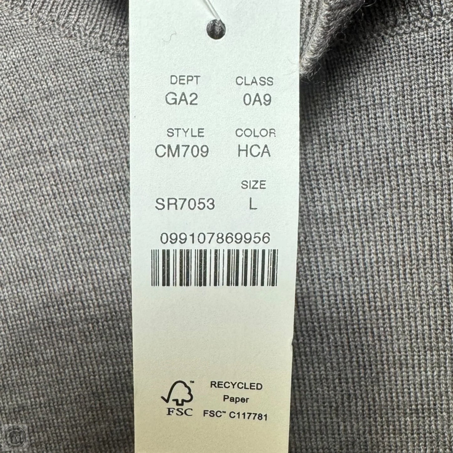 Carolyn Sweater In Merino Wool By J. Crew In Heather Carbon, Size: L