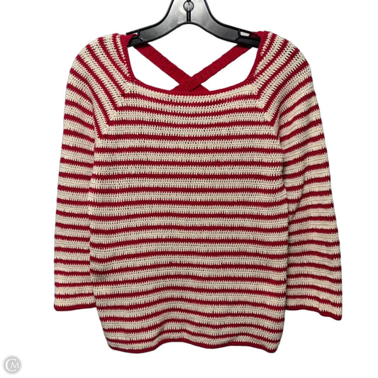 Sweater By Lauren Moffatt In Striped Pattern, Size: S