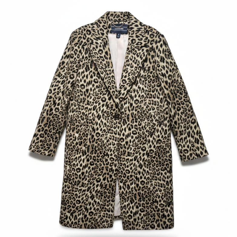 Coat Other By Lands End In Animal Print, Size: 12