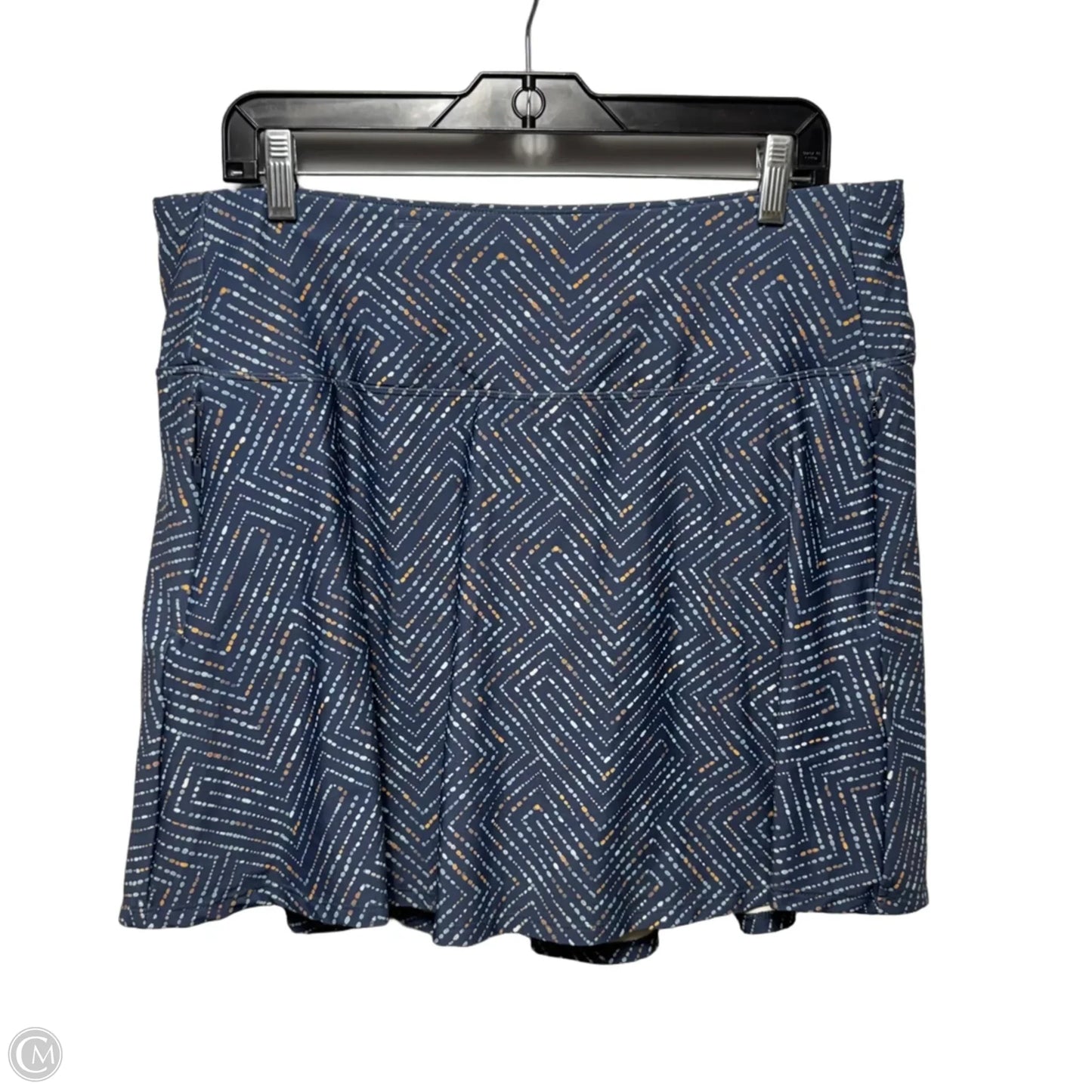 Athletic Skort By Calia In Blue, Size: Xxl