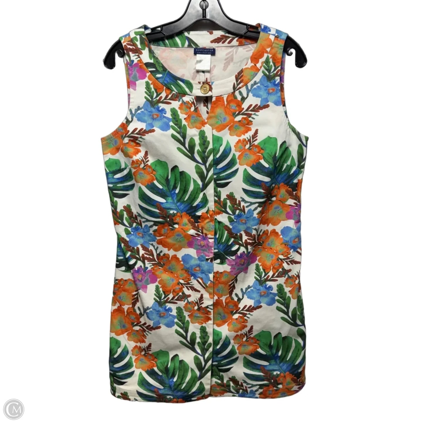 Dress Casual Short By Doncaster In Floral Print, Size: 8