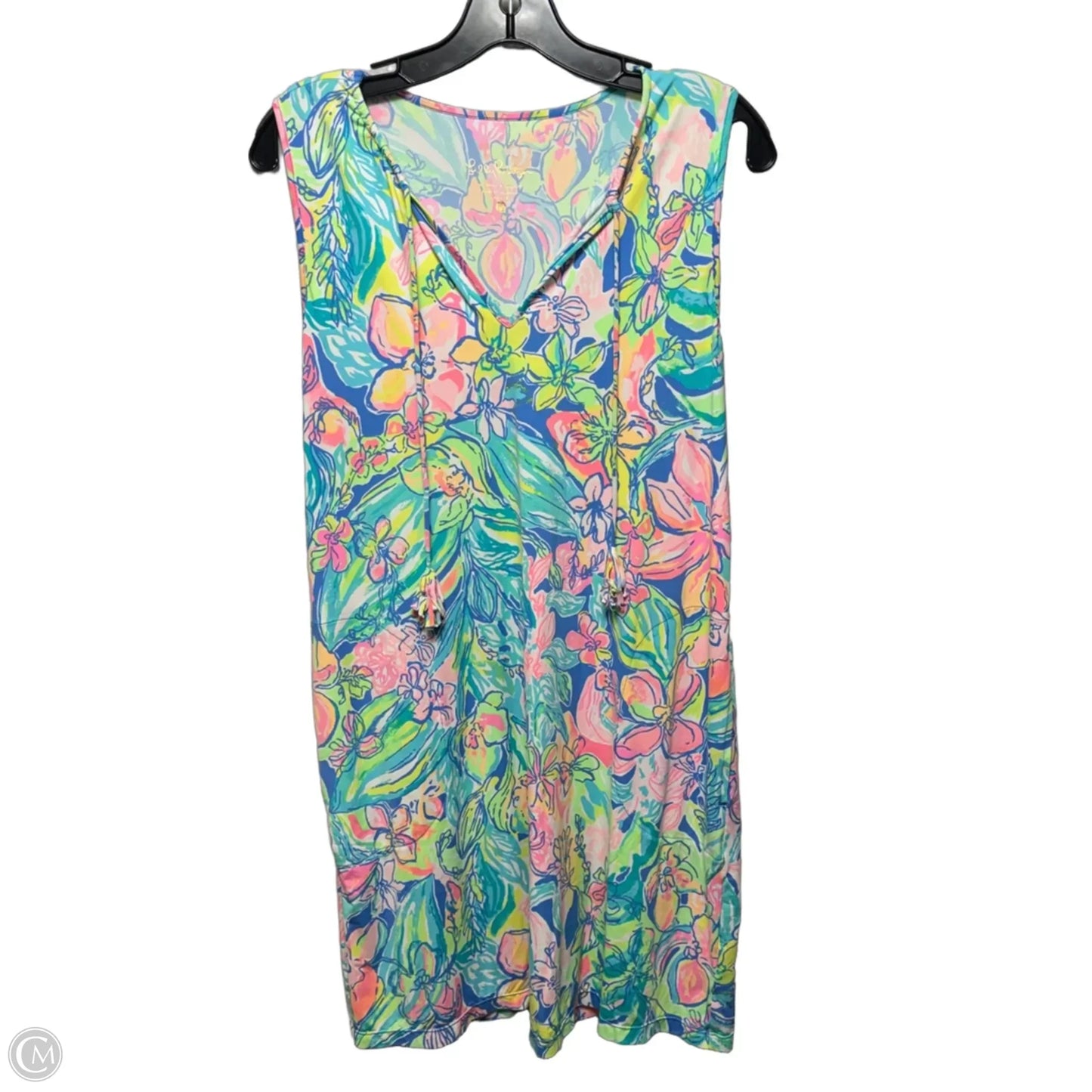 Dress Designer By Lilly Pulitzer In Floral Print, Size: M