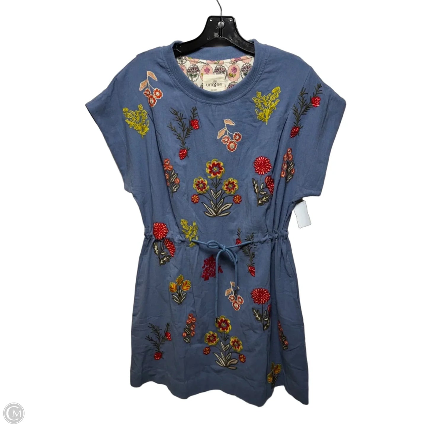 Dress Casual Short By Umgee In Blue, Size: L