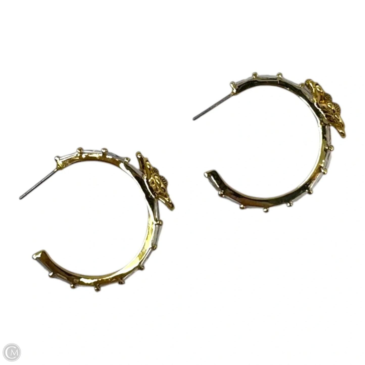 Fleurette Hoop Earrings Designer By Kate Spade