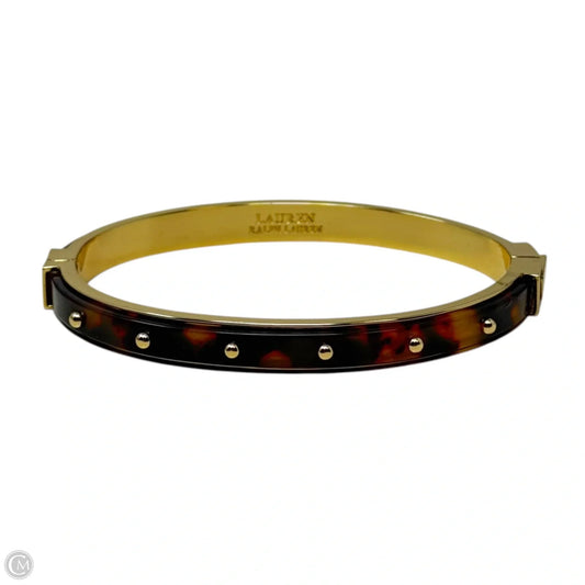 Studded Tortoise Shell Hinged Cuff Bracelet By Lauren By Ralph Lauren