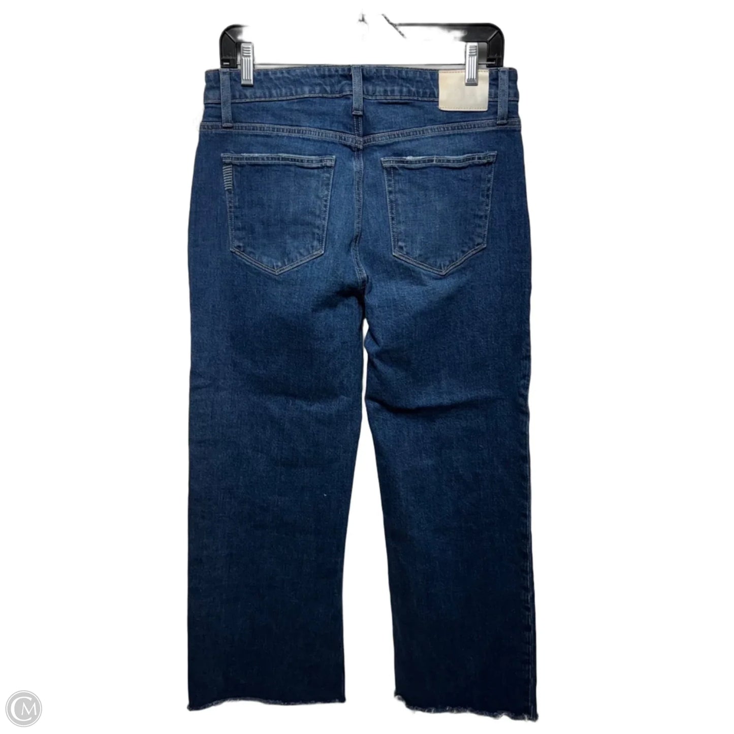 Jeans Cropped By Paige In Blue Denim, Size: 10/30