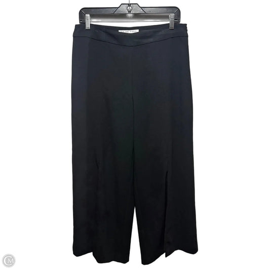 Front Split Pants Dress By Trina Turk In Black, Size: 8