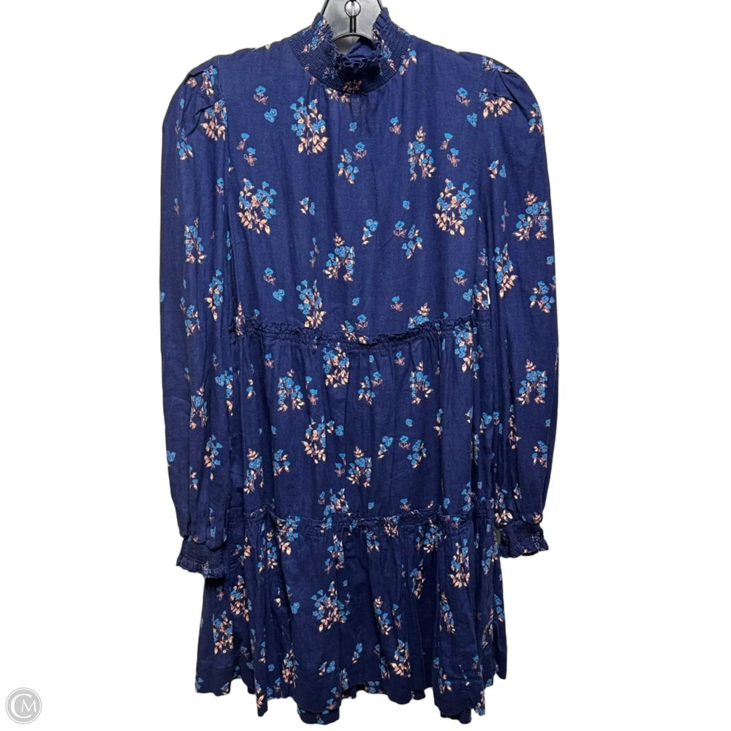 Petit Fours Mini Dress By Free People In Blue, Size: XS