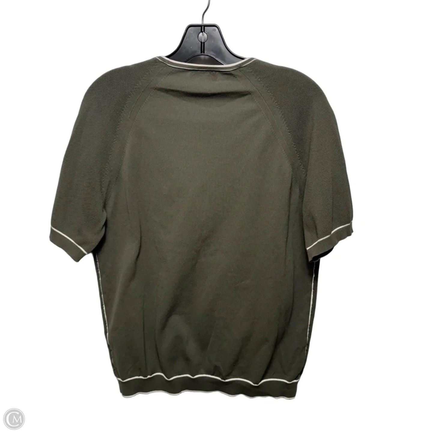 Top Short Sleeve By Reiss In Green, Size: M