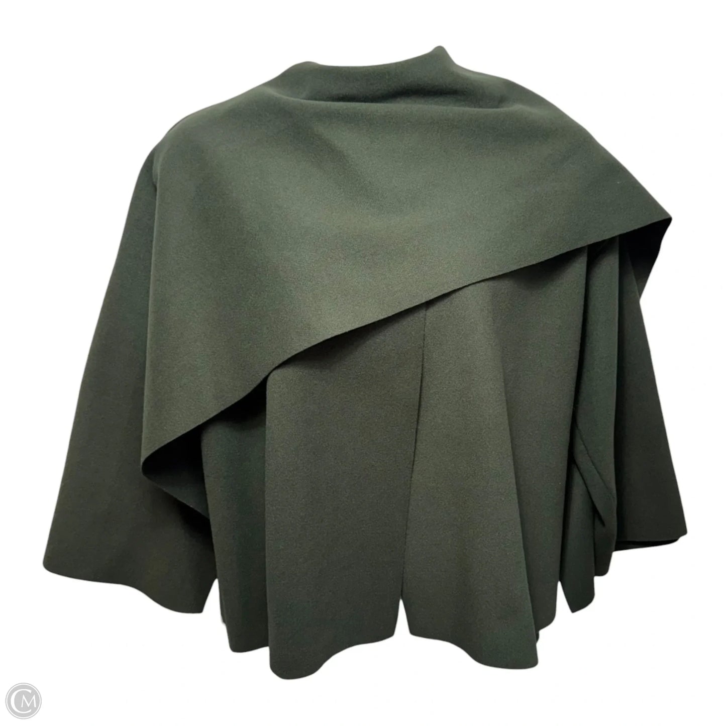 Wrap Neck Poncho Unbranded In Green, Size: Osfm