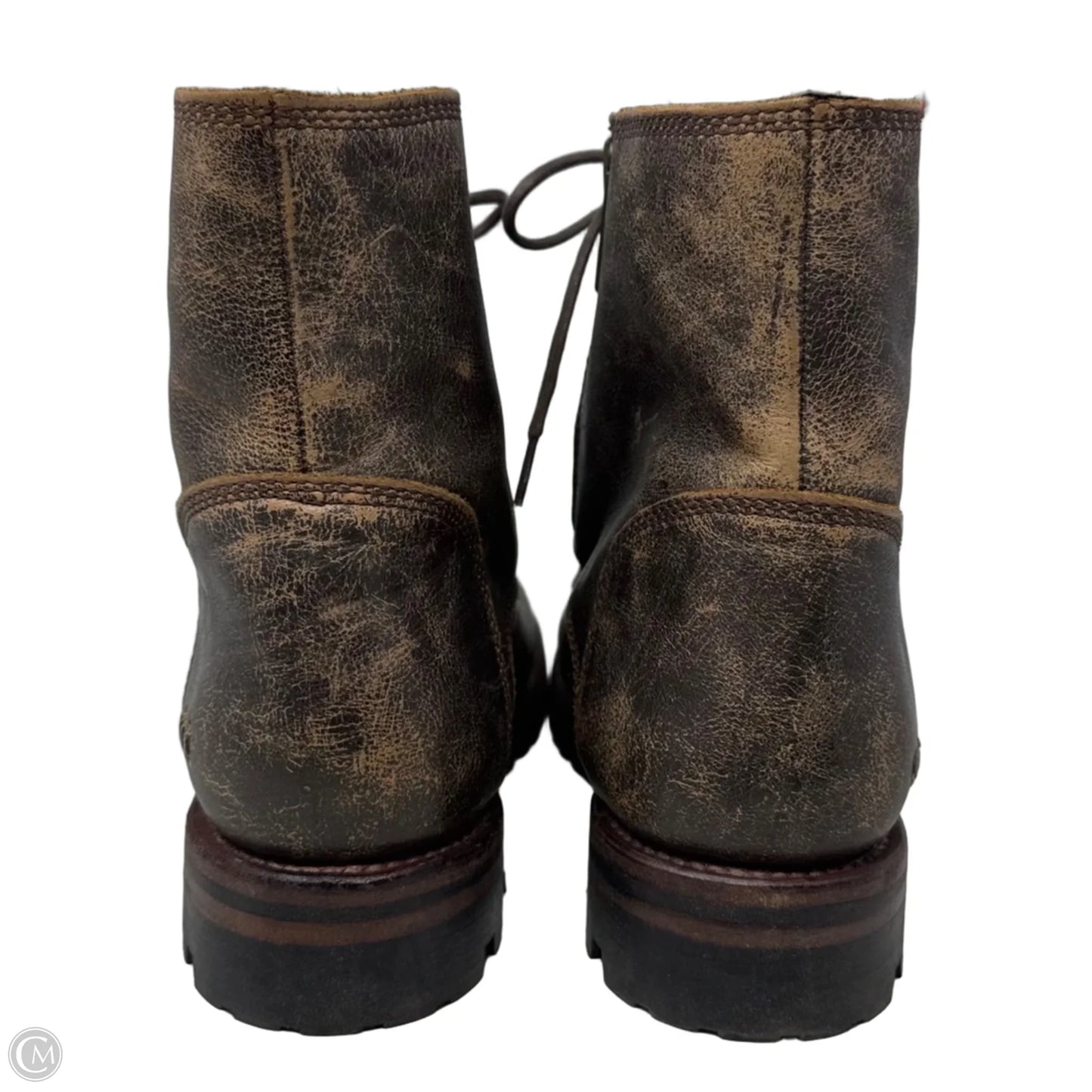 Tactic Trek Boots Ankle Flats By Bed Stu In Brown, Size: 9.5