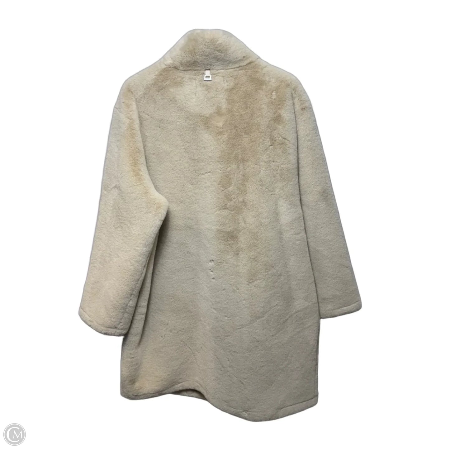 Blair Faux Fur Coat In By Apparis In Latte, Size: XL