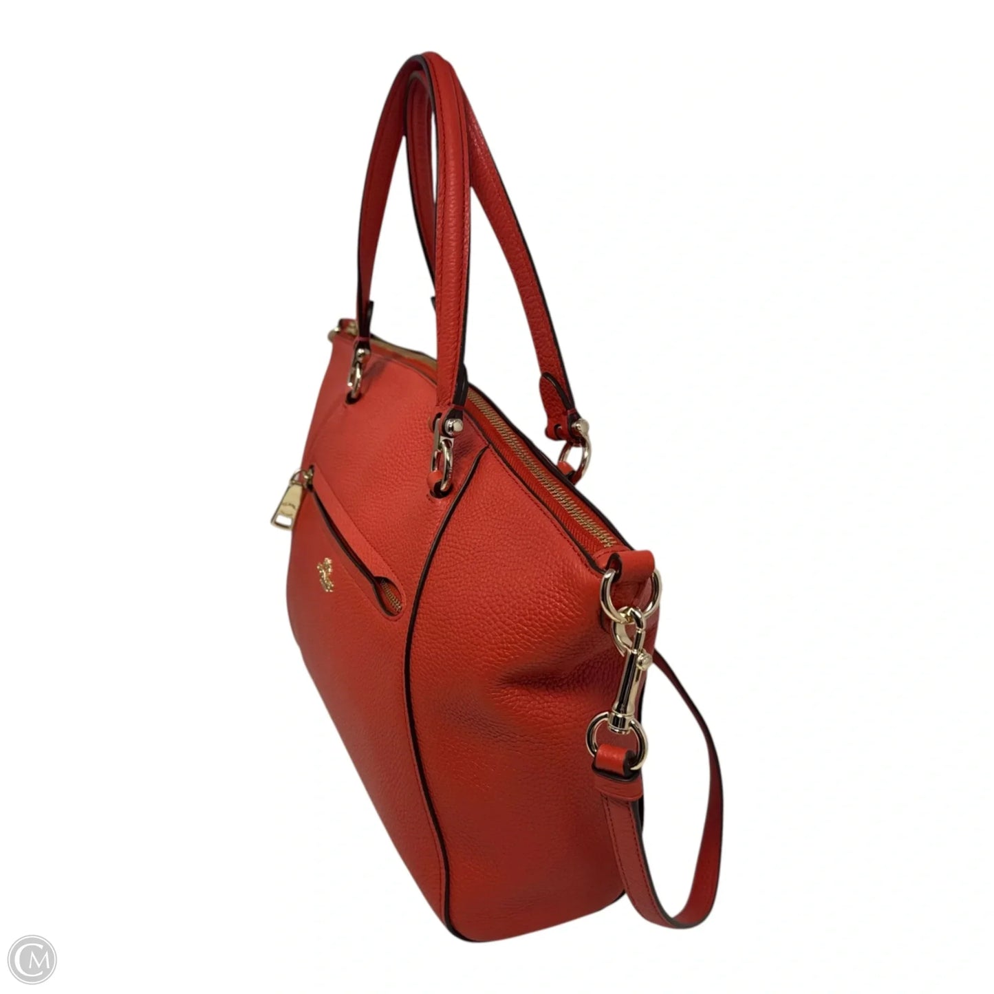 Prairie Satchel Handbag Designer By Coach, Size: Medium