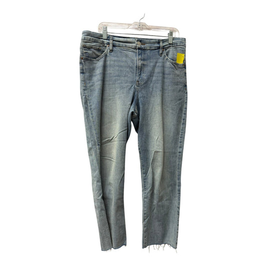 Jeans Straight By Express In Blue, Size:12