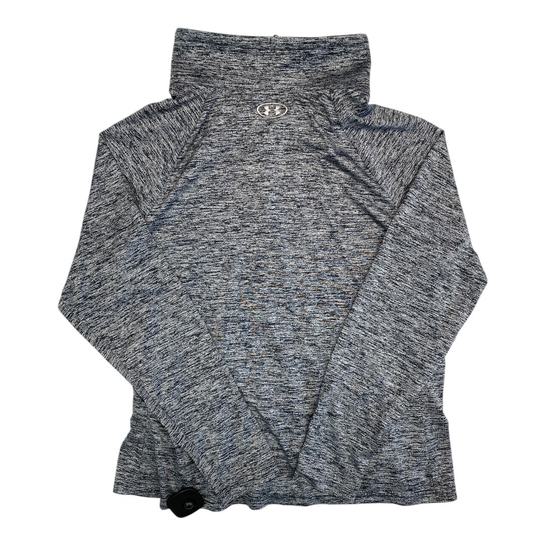 Athletic Top Ls Collar By Under Armour In Grey, Size:Xl