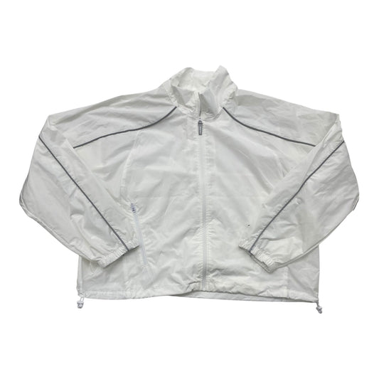 Jacket Windbreaker By Fabletics In White, Size:M