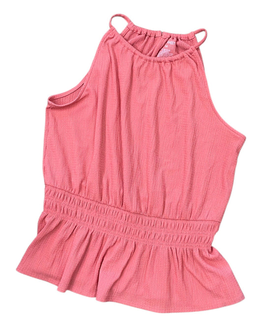 Top Sleeveless By Nine West In Orange, Size:M