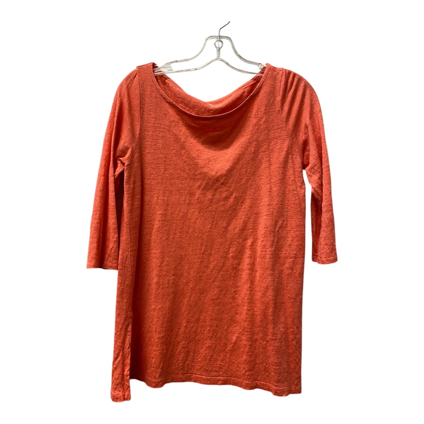 Top Ls By Eileen Fisher In Orange, Size:Sp