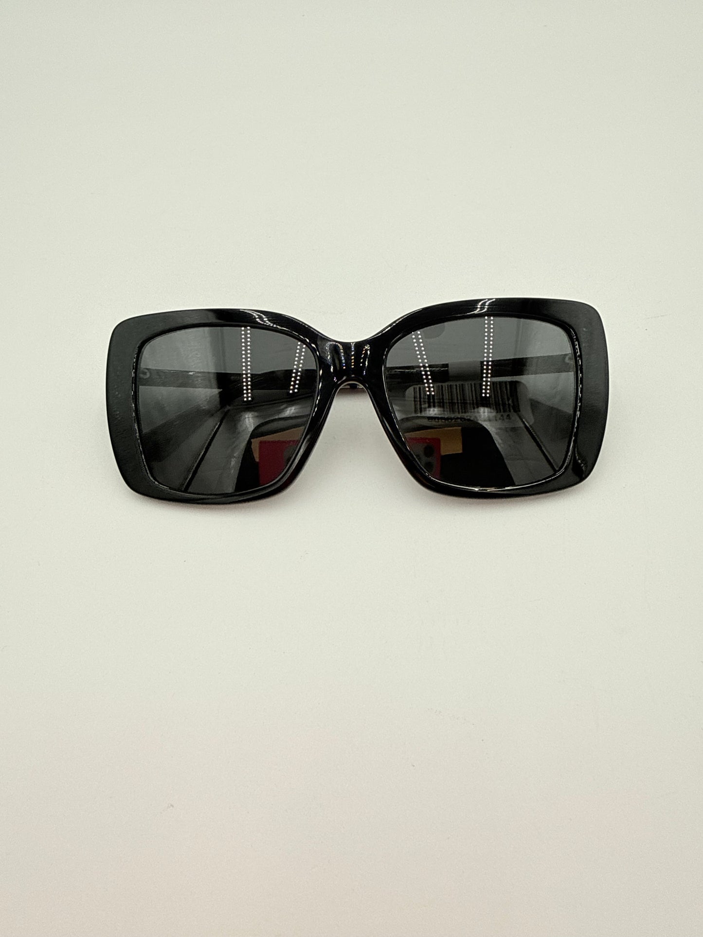 Sunglasses Luxury Designer By Burberry In Black & Grey