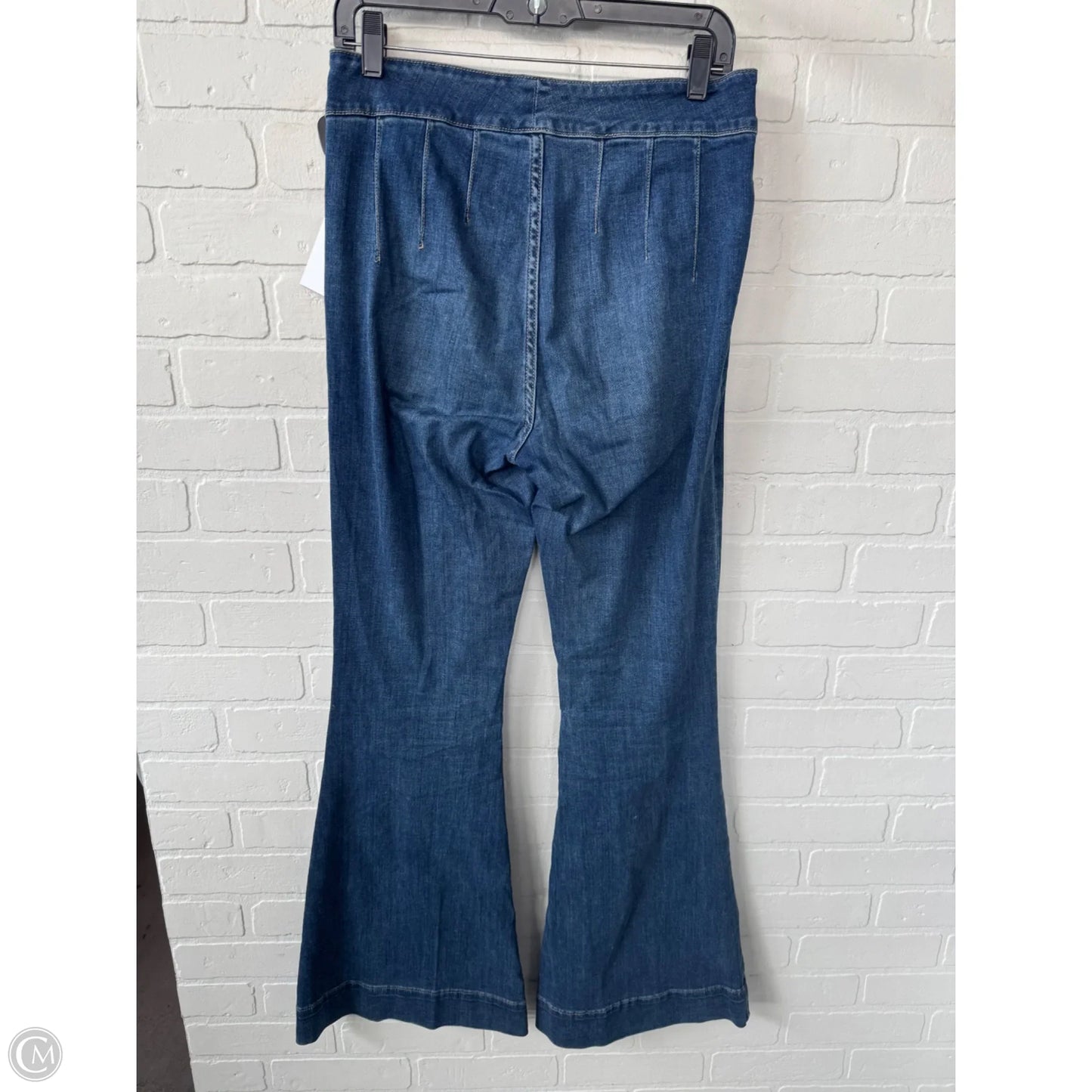 Jeans Flared By Altard State In Blue Denim, Size: 8