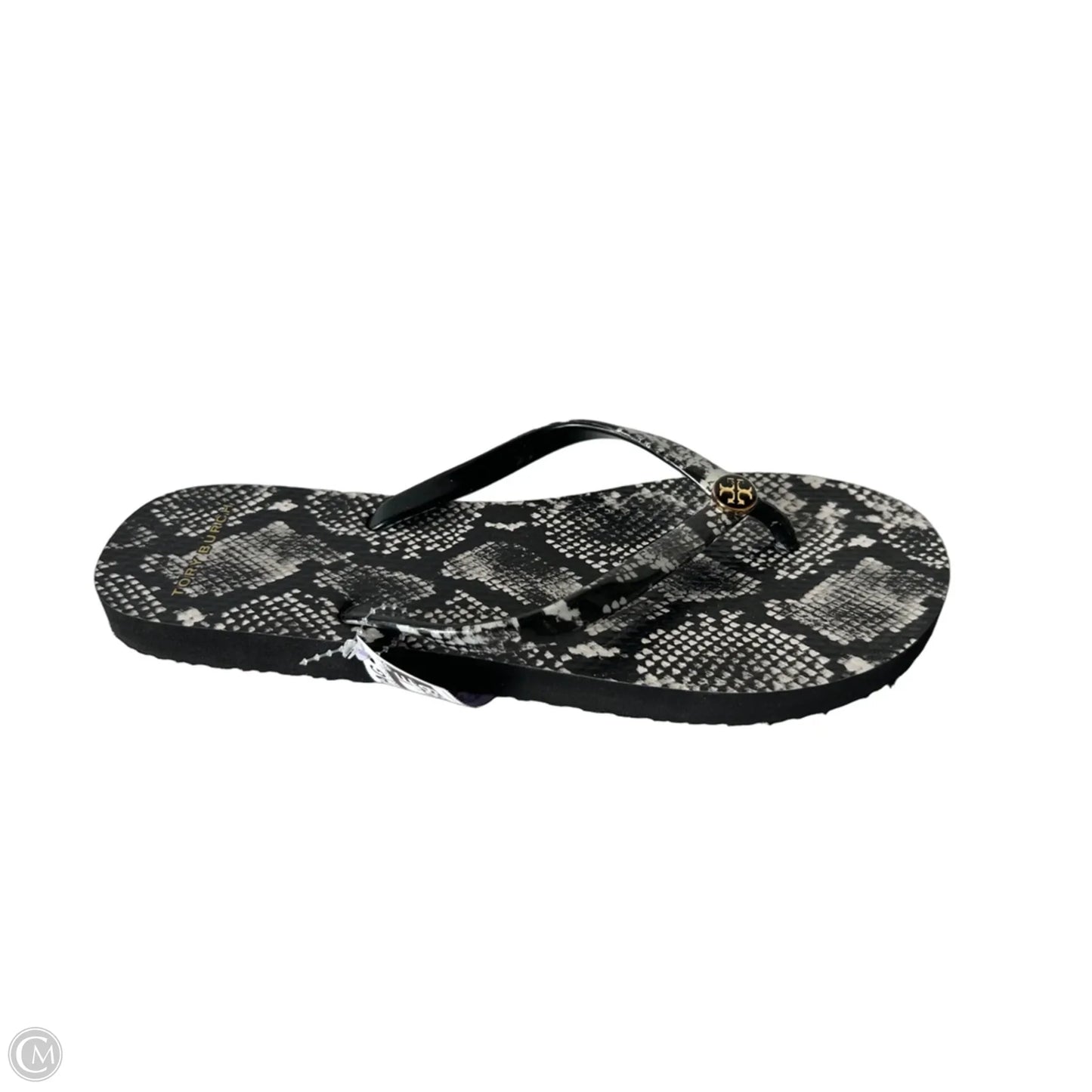 Sandals Designer By Tory Burch In Snakeskin Print, Size: 8
