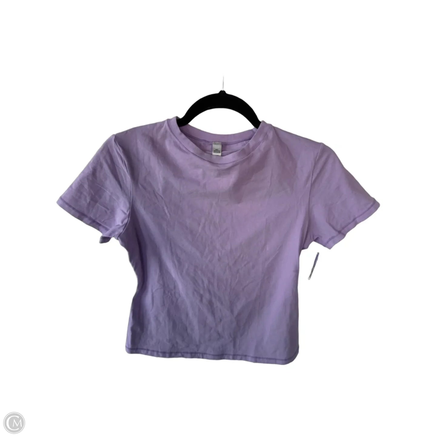 Top Short Sleeve By Clothes Mentor In Purple, Size: M