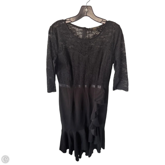 Dress Party Long By Clothes Mentor In Black, Size: L