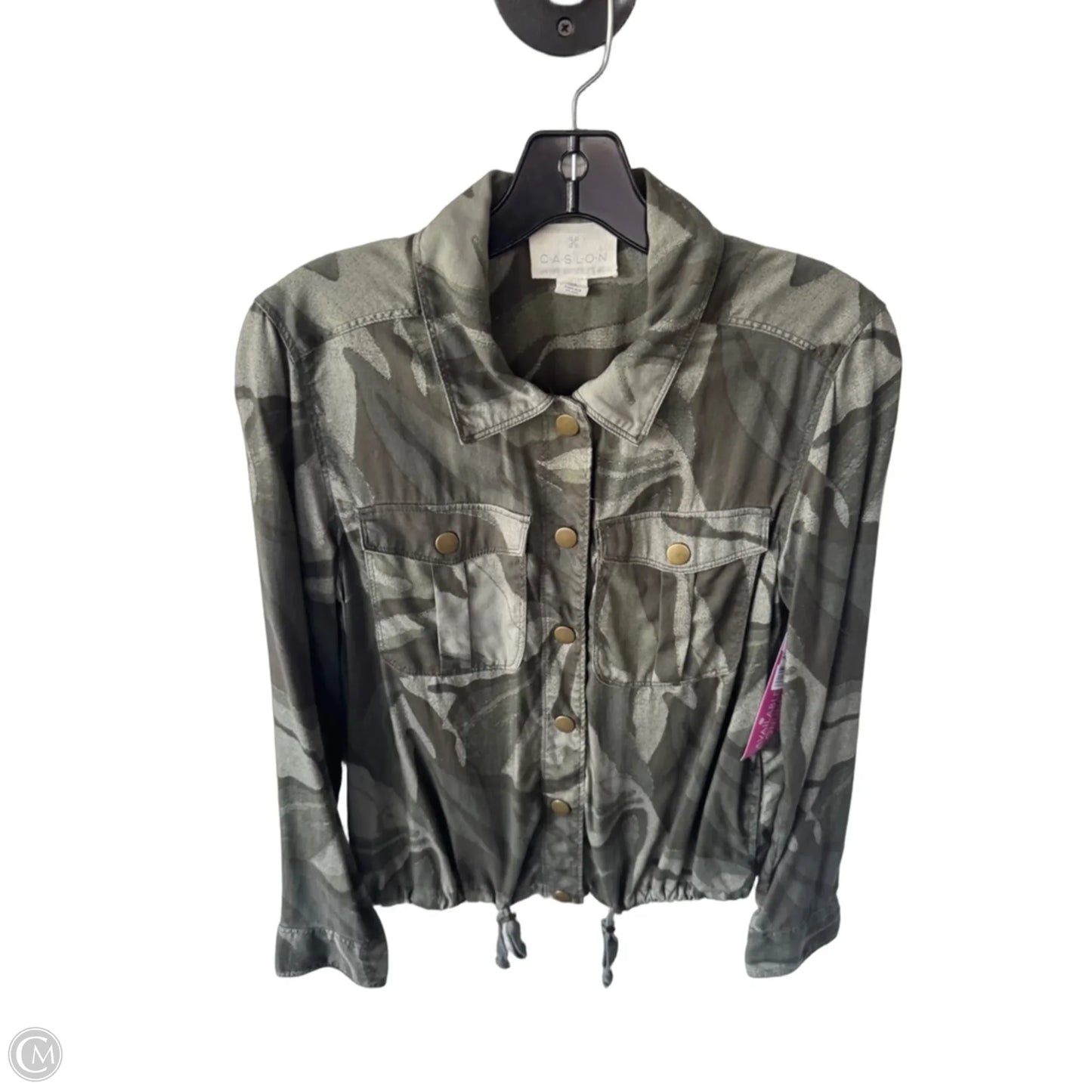 Jacket Other By Caslon In Green, Size: Xxs