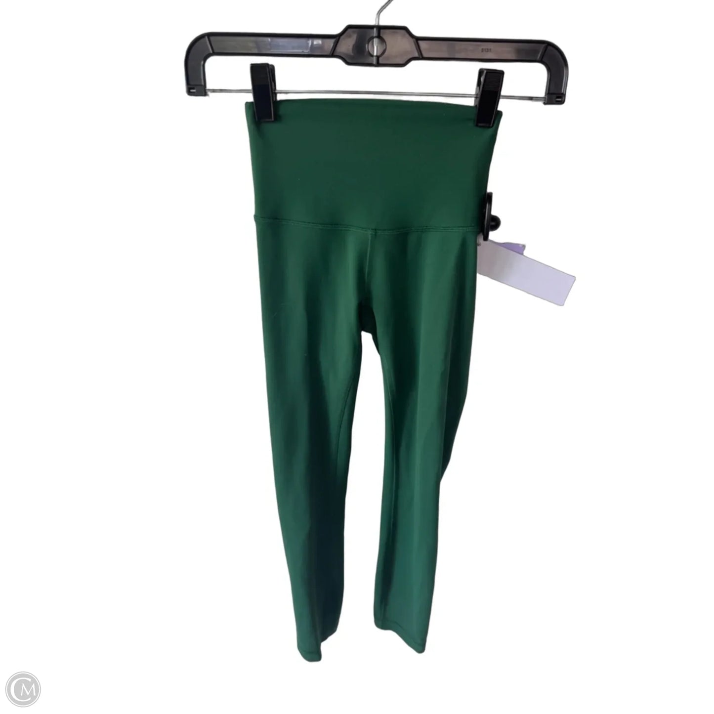 Athletic Leggings By Lululemon In Green, Size: 0