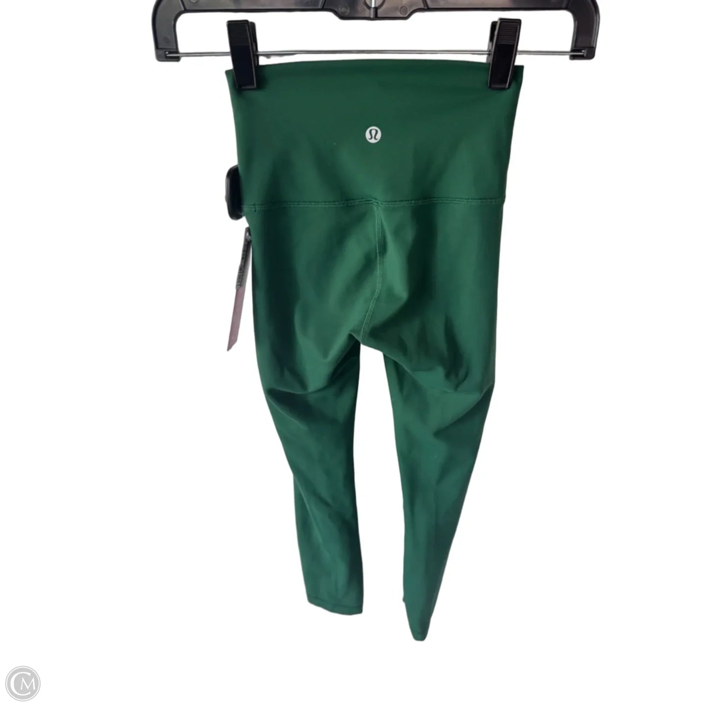 Athletic Leggings By Lululemon In Green, Size: 0