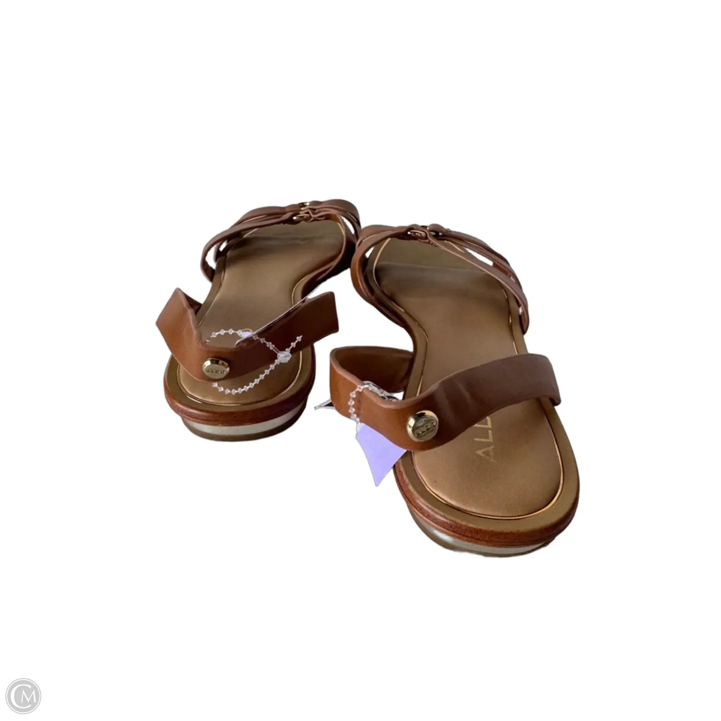 Sandals Flats By Aldo In Brown, Size: 10