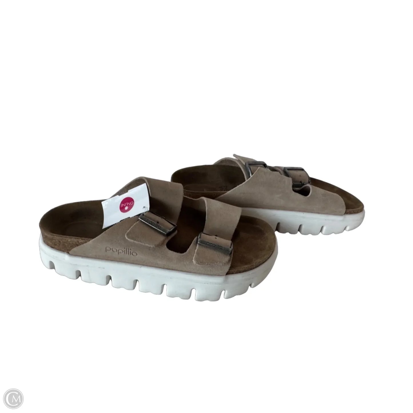 Sandals Flats By Cma In Tan, Size: 6.5