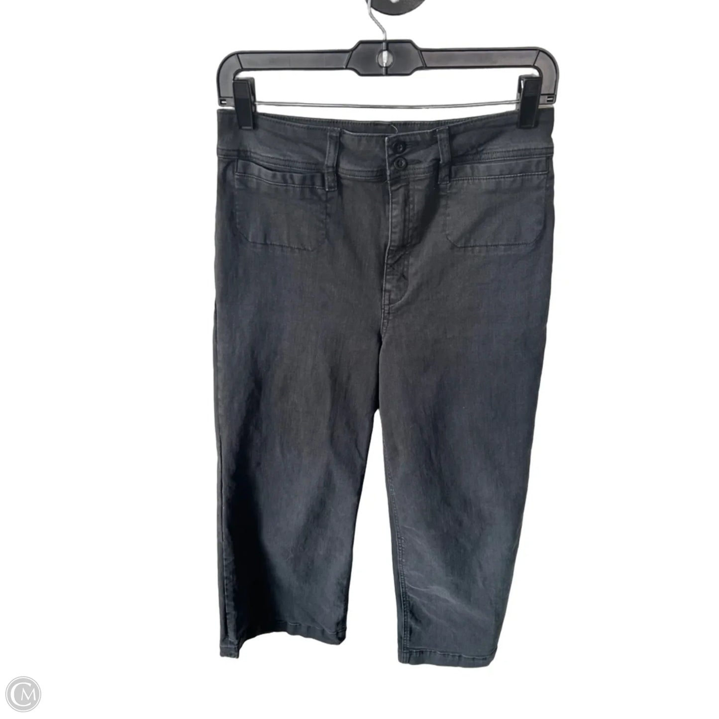 Jeans Wide Leg By Clothes Mentor In Grey Denim, Size: 6