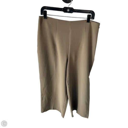 Pants Wide Leg By Nine West In GREEN, Size: 14