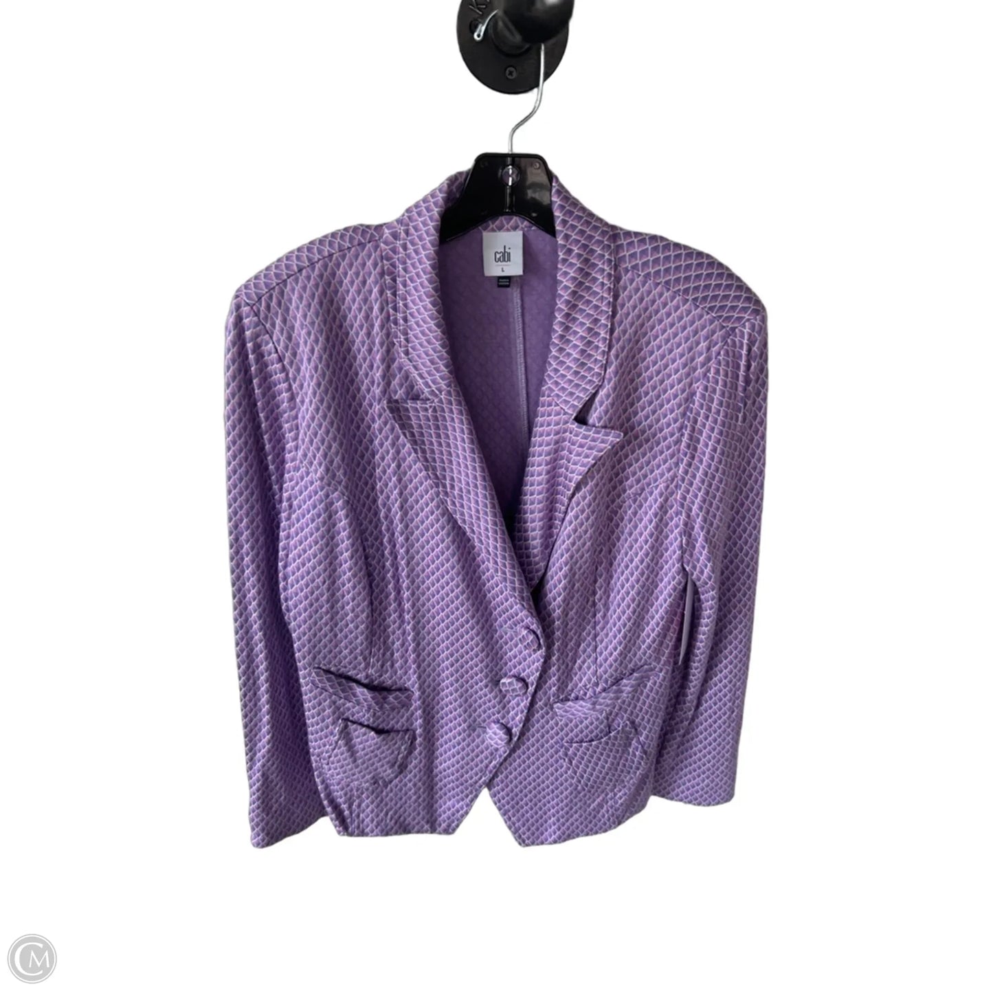 Blazer By Cabi In Pink & Purple, Size: L