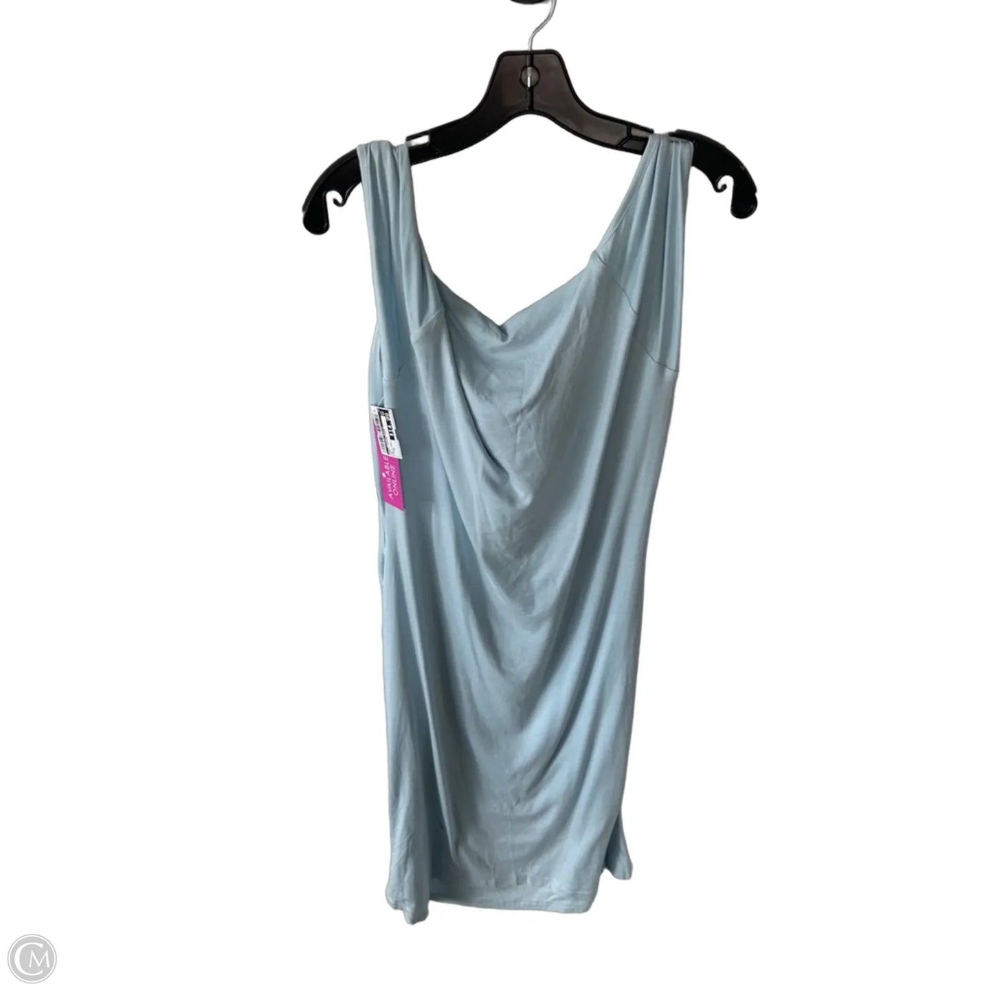 Dress Casual Midi By Clothes Mentor In Blue, Size: Xl
