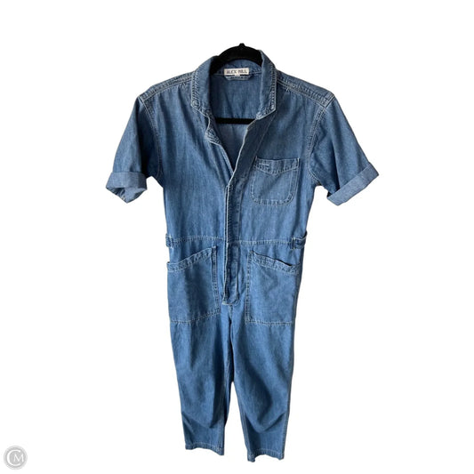 Jumpsuit By Cmb In Blue Denim, Size: Xs