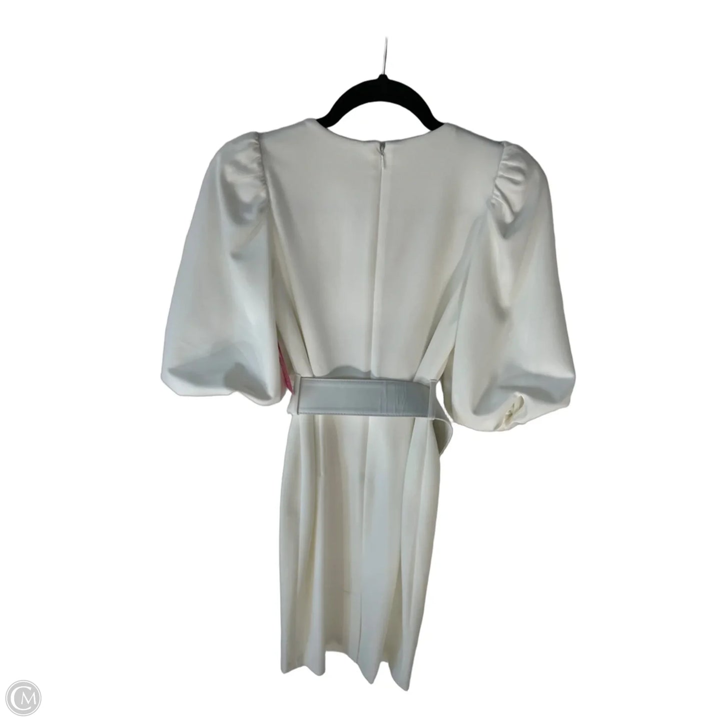 Dress Work By Calvin Klein In Ivory, Size: Xs