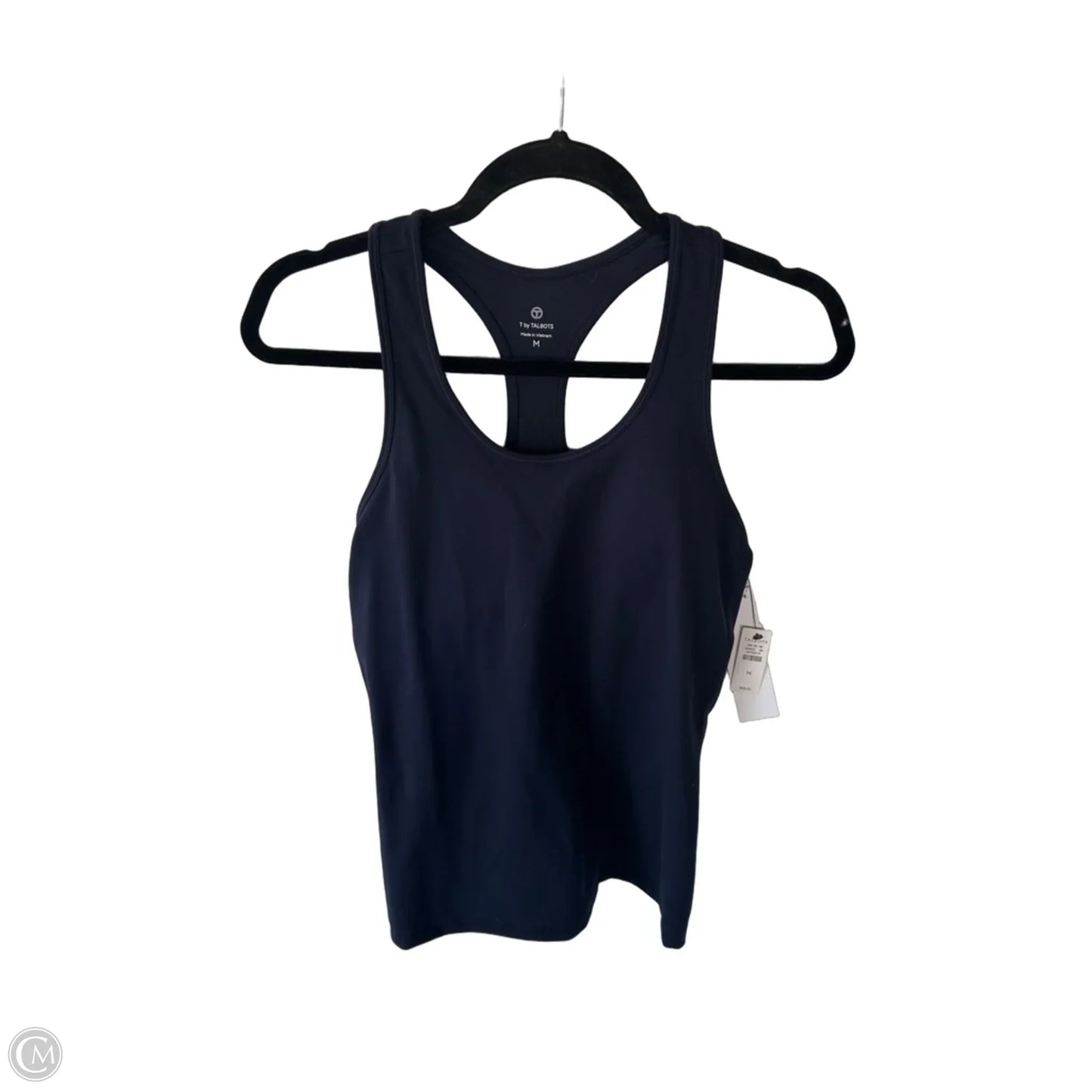 Athletic Tank Top By Talbots In Navy, Size: M