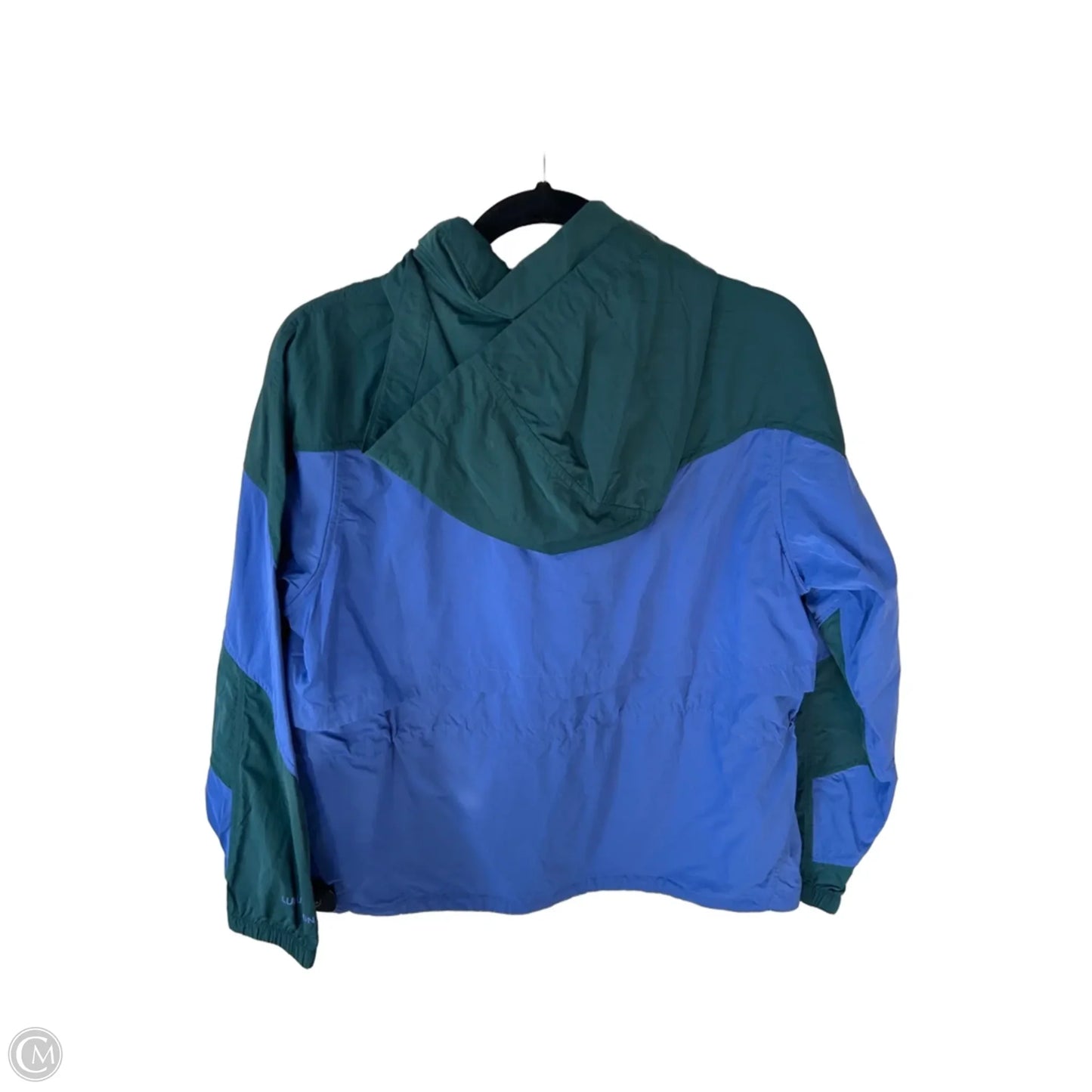 Athletic Jacket By Lululemon In Blue & Green, Size: M