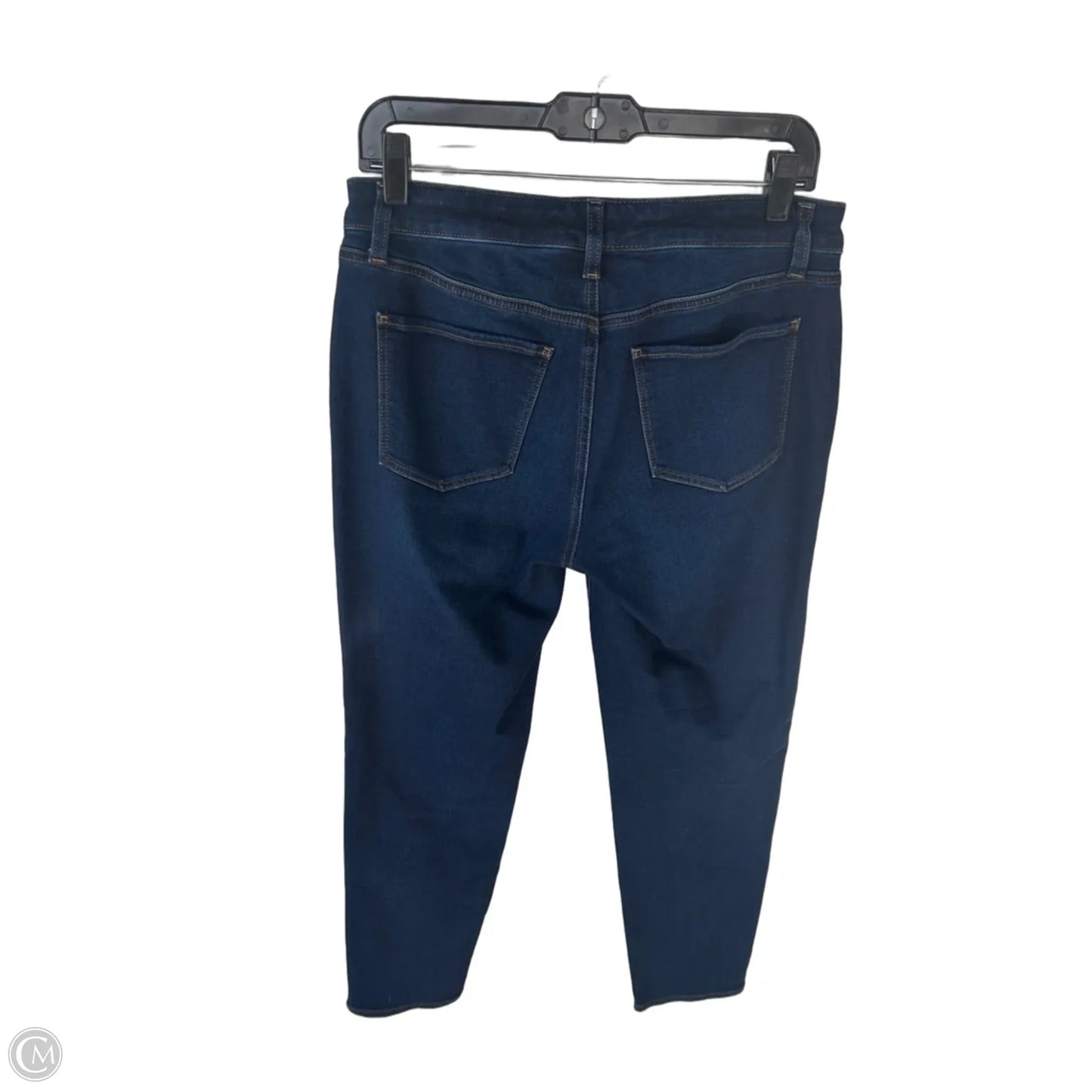 Jeans Straight By Talbots In Blue Denim, Size: 6